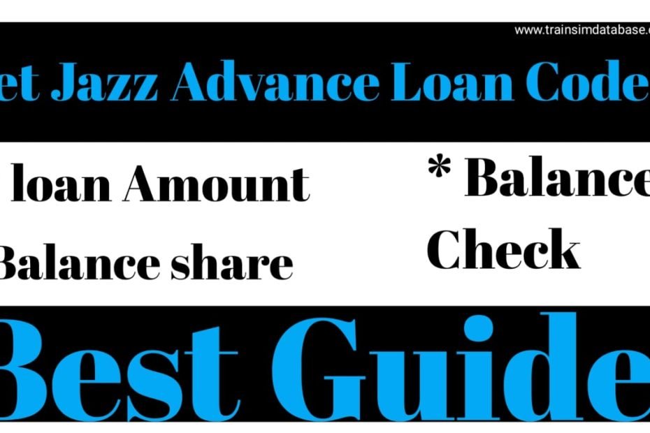 Jazz Advance Loan Code