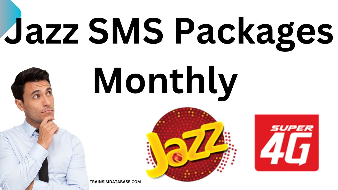 Jazz SMS Packages Monthly 2024