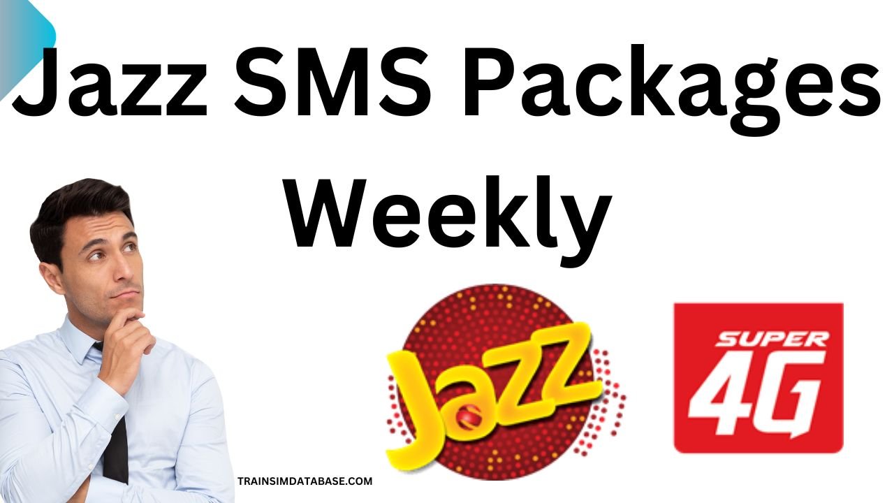 Jazz SMS Packages Weekly 2024