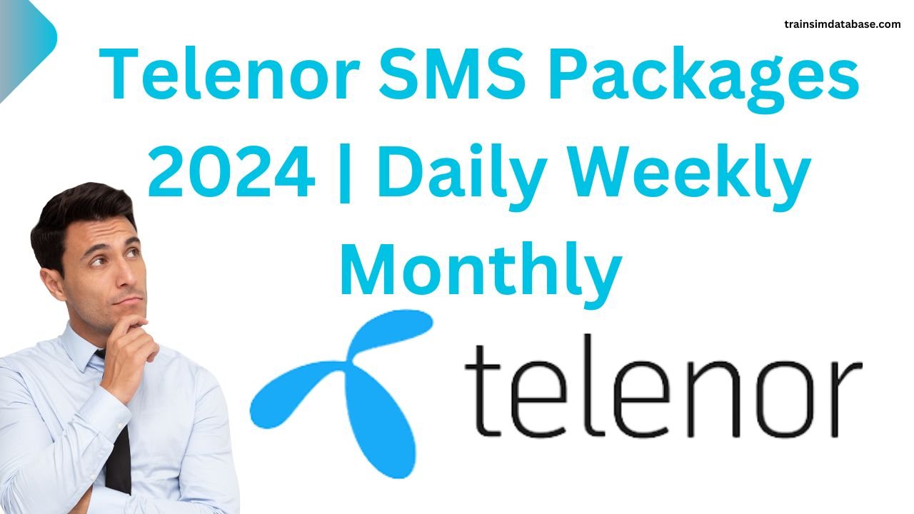 Telenor SMS Packages 2024 Daily Weekly Monthly
